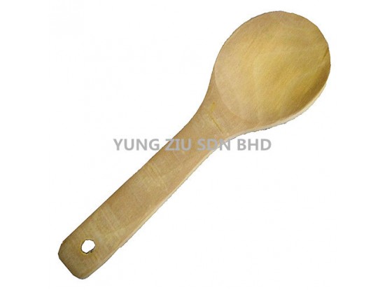 WOOD LADLE7.5*8.5*24CM